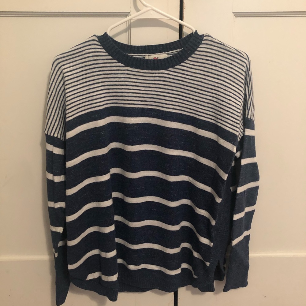 Vineyard Vines Relaxed Cotton Striped Sweater